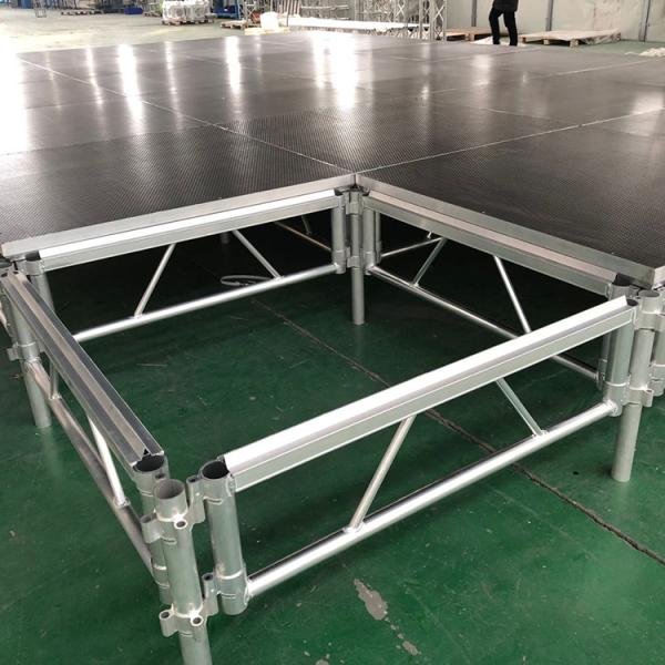 Платформа шатра этапа концерта музыки портативной машинки не выскальзывания на открытом воздухе 4 x 8 двигая алюминиевая