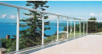 Best Modern Design Glass Fence and Stainless Steel Glass Pool Fence Spigot Frameless Glass Balcony Railing