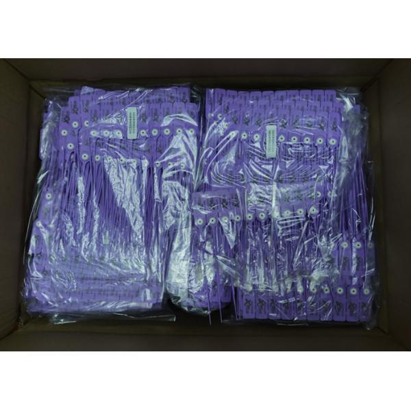 PP And Stainless Steel Plastic Safety Seals For Tamper Evident Disposable Security Lock