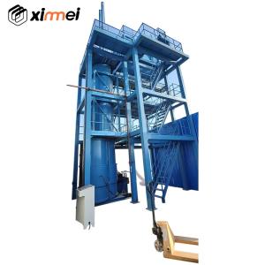 Round Cylinder Steam Pressure Binder Molding Rebond Foaming Machine Single