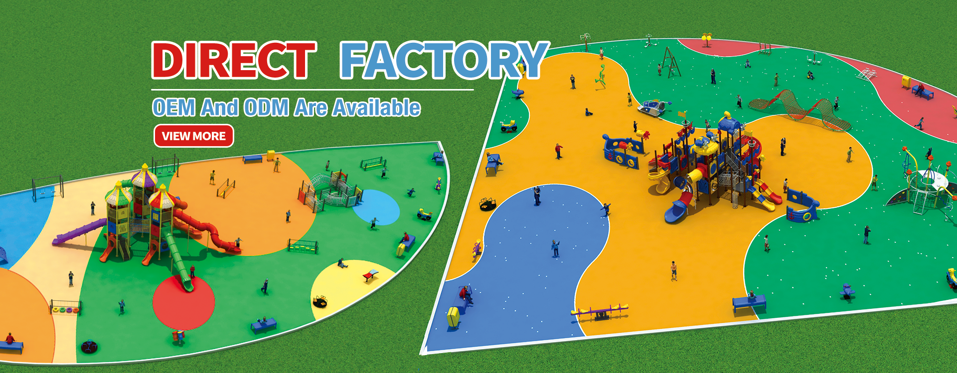 Custom Playground Landscape Design Multifunction Kids Playground Equipment