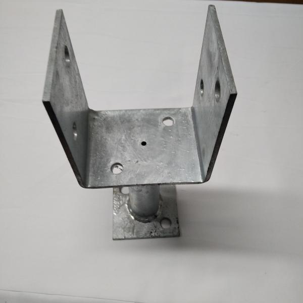 Galvanized Steel Post Anchors 90x90mm for Wood Posts