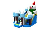 Jouets gonflables Iceword de videur de château de bonhomme de neige de Chambre de saut de Noël gonflable de Combos