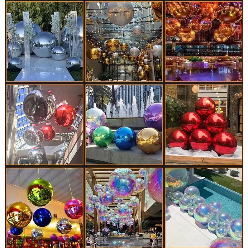 Large Inflatable Disco Ball Decoration Sphere Designed for Commercial Event Styling Exhibition Displays Party Venues Public Installations And Advertising Projects