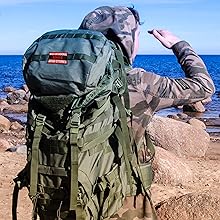 Garment Accessories, Tactical Morale Patch Bundle, Full Embroidery Loop And Hook Patches Set For Caps, Bags, Backpacks, Vest, ornaments Uniforms,Tactical Gears