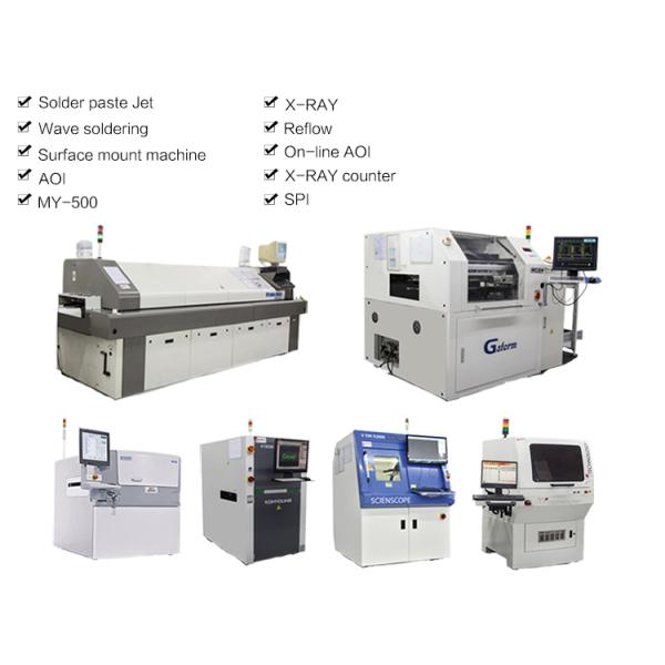 Неэтилированные платы с печатным монтажом держателя поверхности обслуживания собрания PCB SMT