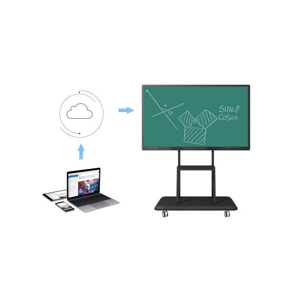 Экран касания LCD взаимодействующее Whiteboard ультракрасное 86inch все в одном