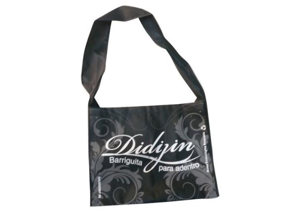 OEM 75g Non Woven Shopping Bag, Unwoven Fabric Carrier Bags With 10cm * 105cm Strap