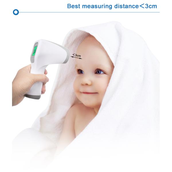 Infrared Baby Temperature 5cm Non Contact Forehead Thermometer