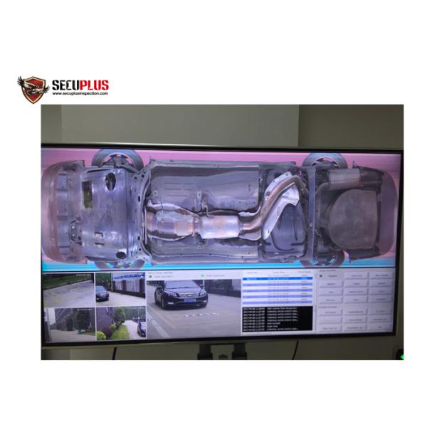 Bajo sistema de inspección del vehículo con la línea CCD de la exploración, IP68 UVSS/UVIS bajo sistema de la exploración de la vigilancia de la inspección del vehículo