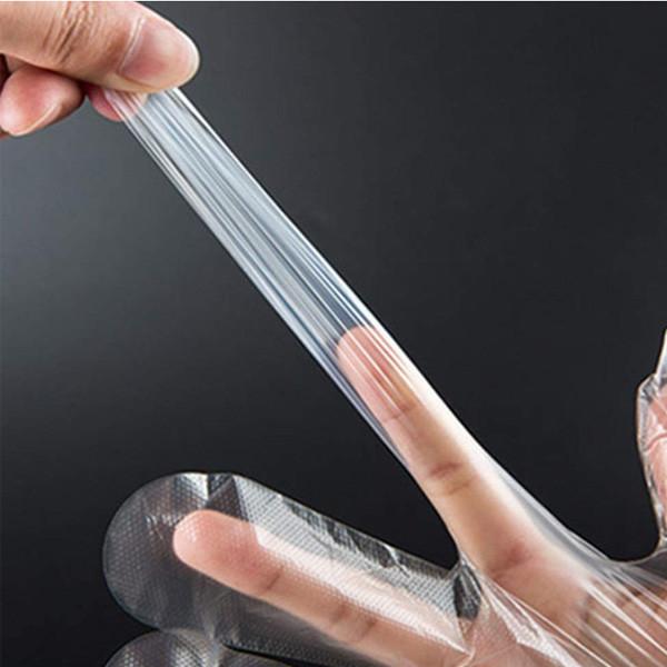 PE Disposable Plastic Gloves For Kitchen Restaurant Cooking Industrial Medical Cleaning