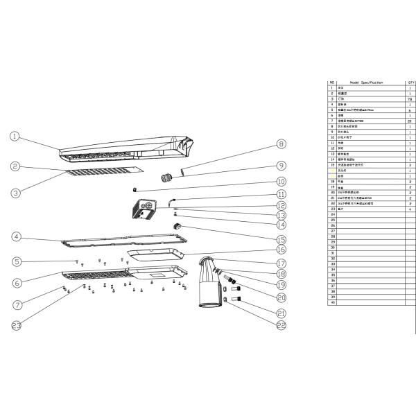 Наружное городское освещение 150w светодиодные уличные фонари регулируемый кран