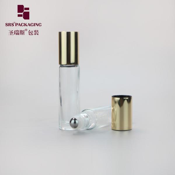 Wall Glass Roll On Bottle BLPM Series Alu Cap Steel Ball No Leakage Essential Oils