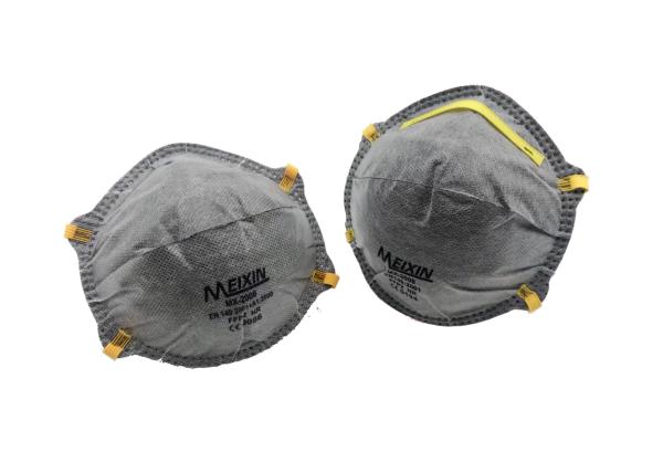 FFP2 Carbon Respirator Dust Particle Mask With Easy Breathing Valve