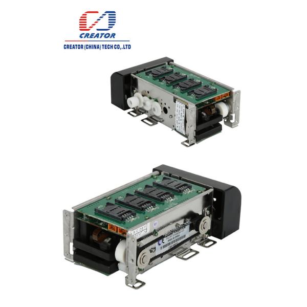 Motorized ATM Contact Hybrid Card Reader / Writer , SIM Card Reader DC 12V