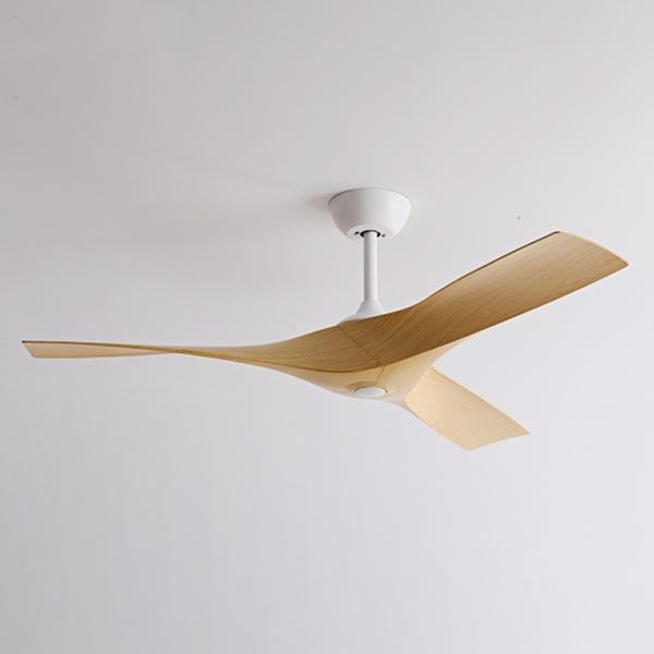 Ventilateur de plafond à moteur à courant continu silencieux de 52 pouces