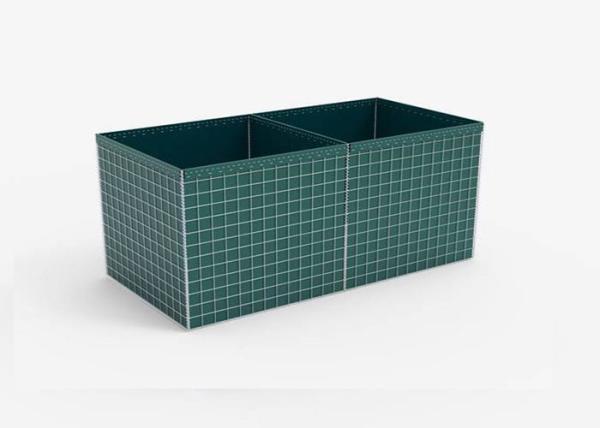 50x50mm Galvanized Steel Gabion Barrier for Military Defense