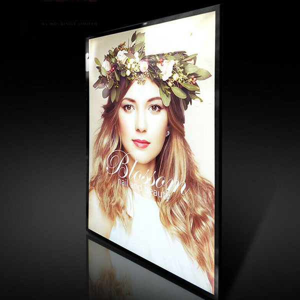 Poster Tension Outdoor Led Billboard Signs , Bright Light Box Advertising Displays