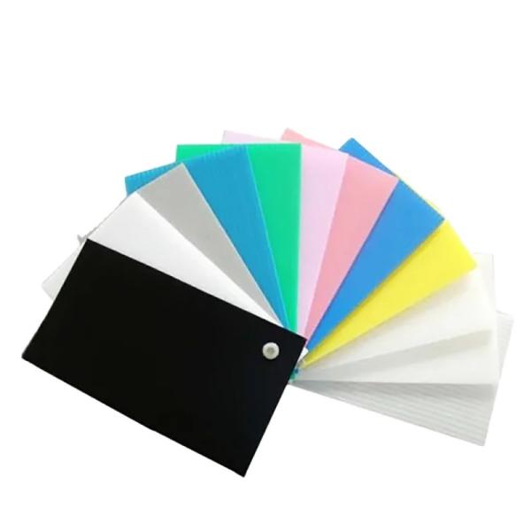 4x8 5mm Corflute couvre le noir creux de vert de feuille de protection de Corflute