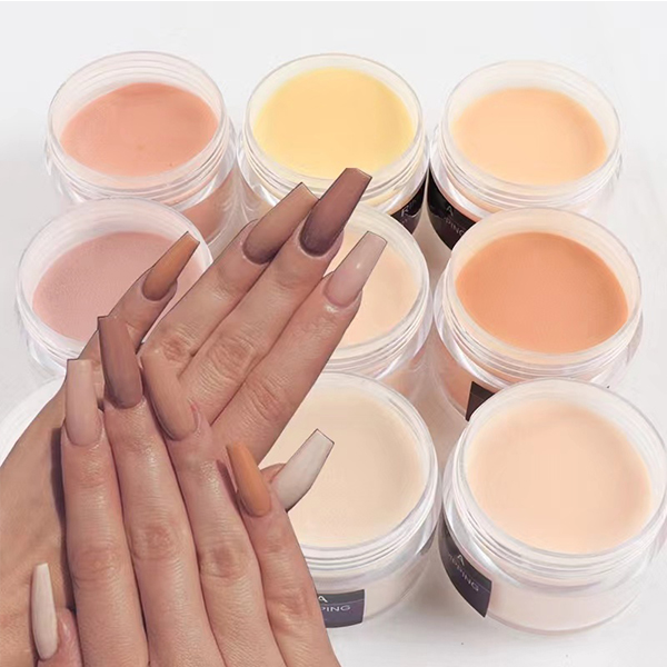 OEM Factory Nail Supplies Wholesale Nail Acrylic Dipping Powder 3in1 Private Label Cosmetic Nails Art Dip Acrylic Powder