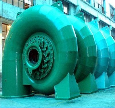 Gerador de turbina hidráulica de aço e aço inoxidável 50 anos de vida útil para geração de energia