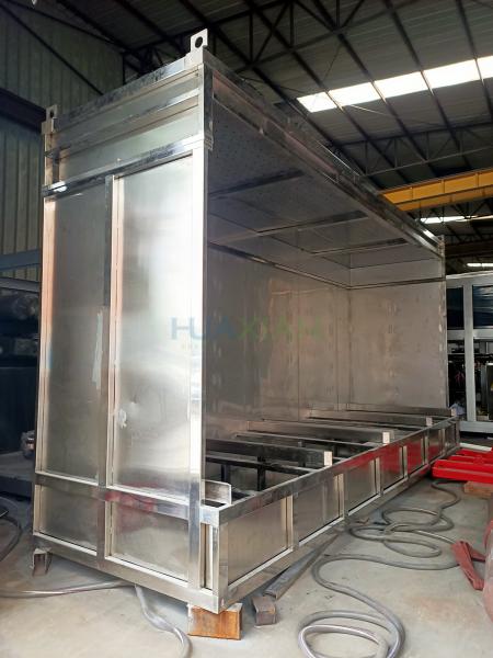 3.6 Ton Chilled Water Precooling Hydro Cooler For Zucchini, Green Beans And Cucumbers