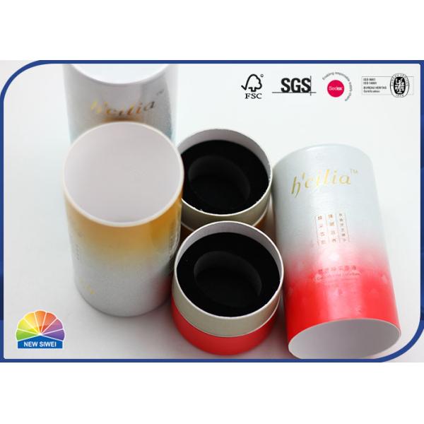 Customized Reverse UV EVA Insert Paper Tubes Cosmetic Gift Package