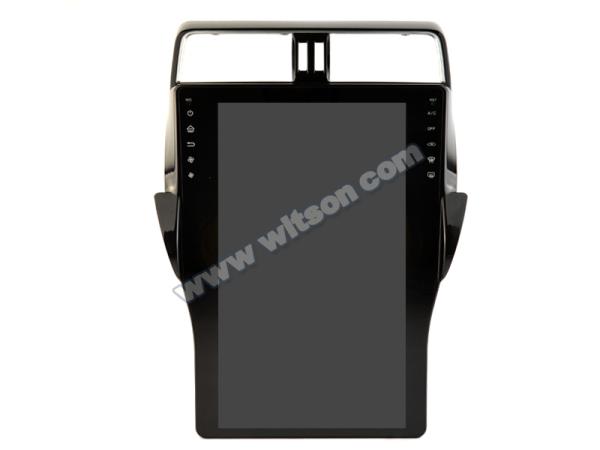 16 Screen Tesla Vertical Android Screen For Toyota Land Cruiser Prado 2018-2022 Car Multimedia Stereo GPS Carplay Player