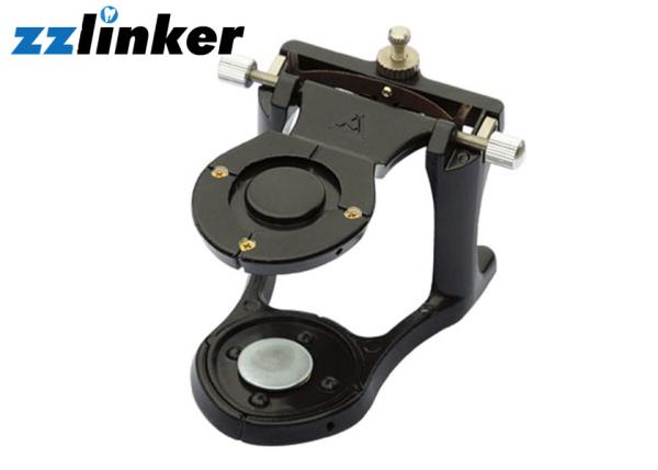 Clinical Dental Lab Equipment , Adjustable Metal Articulator Small Black Color