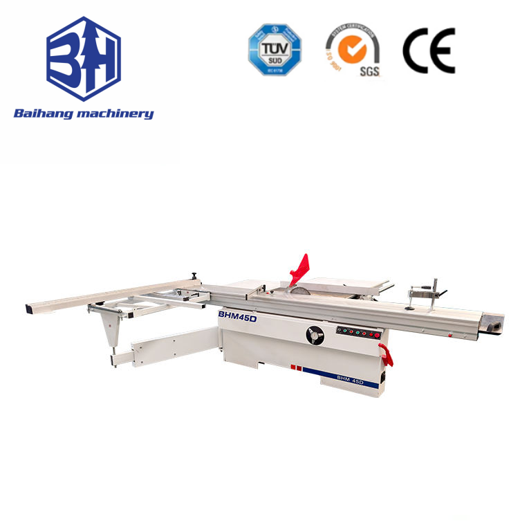 45D High Precision Customized Sliding Table Saw Sliding Panel Saw Machine