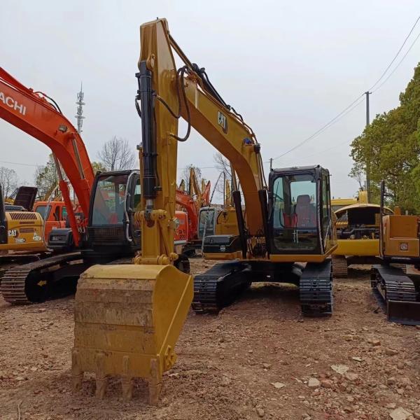CAT 312D Used Crawler Excavator 12.9 Ton Digger With Backhoe Internal Combustion Power
