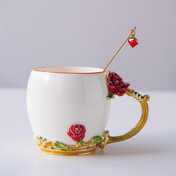 Dia 3.2 Inch Ceramic Coffee Cup Home Decorations Crafts Or Gifts