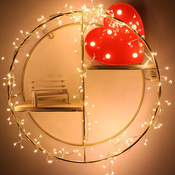 Waterproof LED Christmas String Lights Plug in/Battery Powered Christmas Lights for Wedding Party Indoor Outdoor Decorations