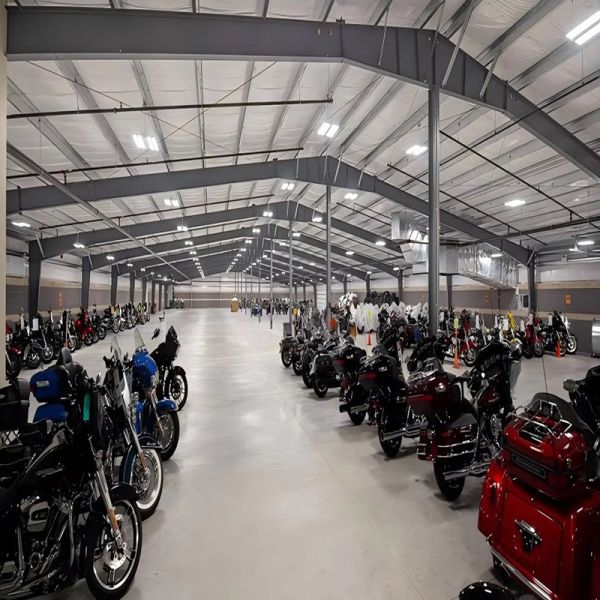 Prefab Steel Structure Building For Warehouse Factory Industrial Shed Corrosion
