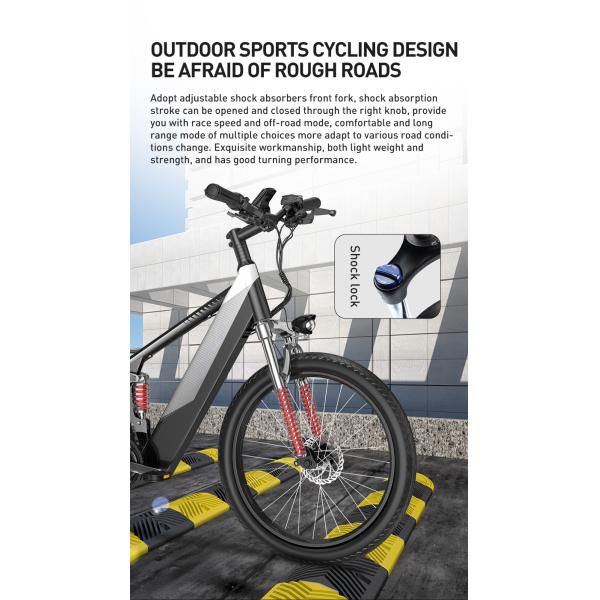 27Speed Off Road Electric Mountain Bike 26 Inch For Multiapplication