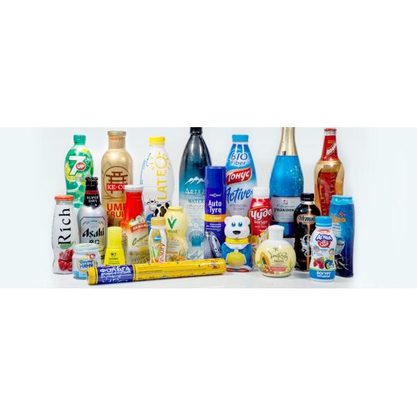 45 film de rétrécissement imprimable du rétrécissement moyen PETG de MIC pour des labels de boisson