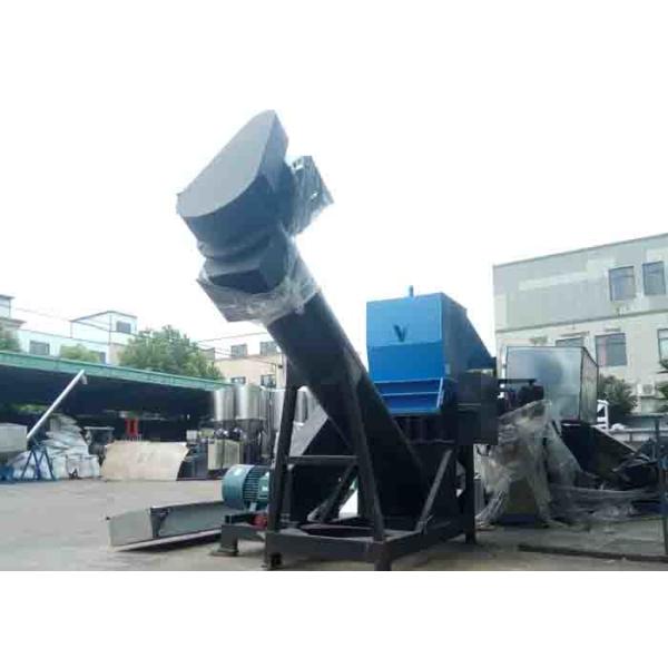Stationary Knife Plastic Recycling Crusher , 37/11 Kw Industrial Crusher Machine