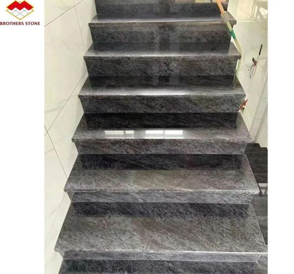 Polished Vizag Blue Granite Tiles in Modern Style for Kitchen Countertop and Flooring