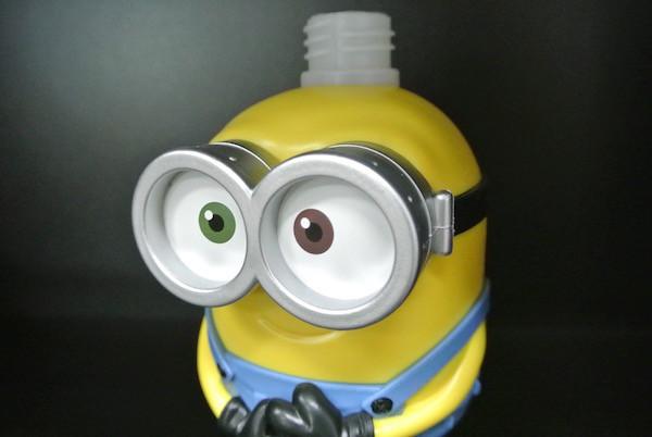 Pirate Minions Shaped Cartoon Water Bottle , Cute Baby Shampoo Bottle 
