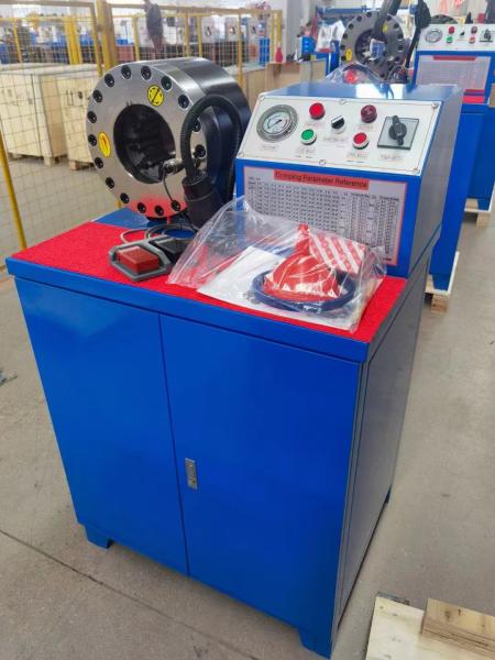 Lightweight Rubber Hose Crimping Machine 6 - 51mm Size 860 X 640 X 1300 Mm