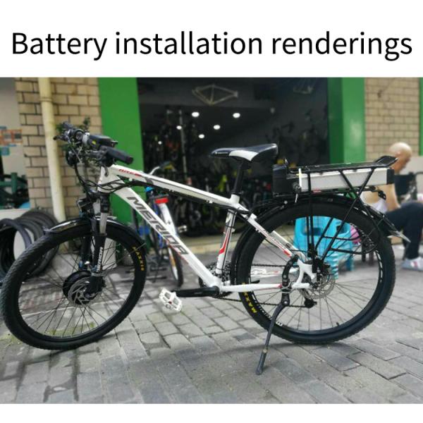 36V 48V Эбики батарея Литийная батарея Замена E-GO Wondervelo Hapex 10Ah 11,6Ah 13Ah