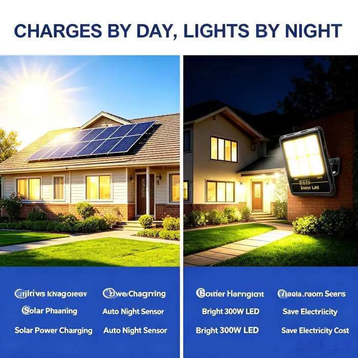 Solar Auto Sensor Garden Yard Light Waterproof Outdoor Pathway Driveway Security Light