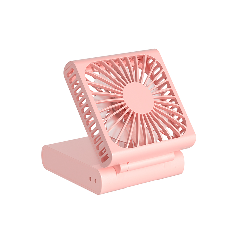 USB Rechargeable Personal Desk Phone Holder Portable Mini Fan Small Battery Operated Fan 5 in 1 As Power Bank Handheld Neck Fan