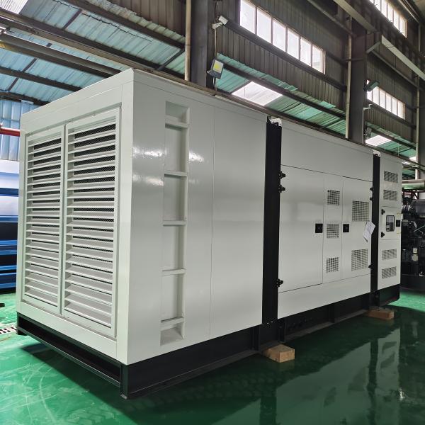 Heavy duty Cummins Diesel Generator 1000kva used in mining site in Africa