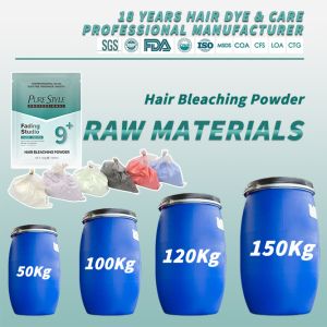 Purestyle  Professional OEM Hair Bleach Powder Raw Material in Bulk  Cosmetic Grade Color Bleach Powder