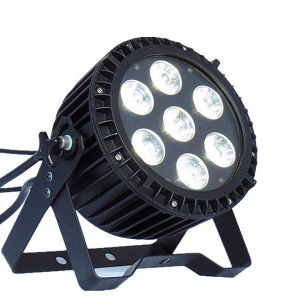 7pcs X 20W 4in1 Outdoor Rgbw LED Par Light With PMMA Aperture Cover