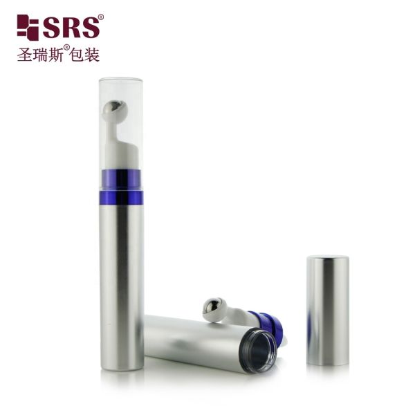 SRS 8ML 10ML 15ML Airless Bottle Roll on Bottle High Quality Hot Sale Eye Cream Massage Container