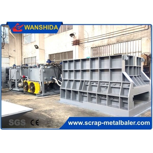 Industrial Metal Shear System for Scrap Yard Operations with 400T Force and Compact Layout