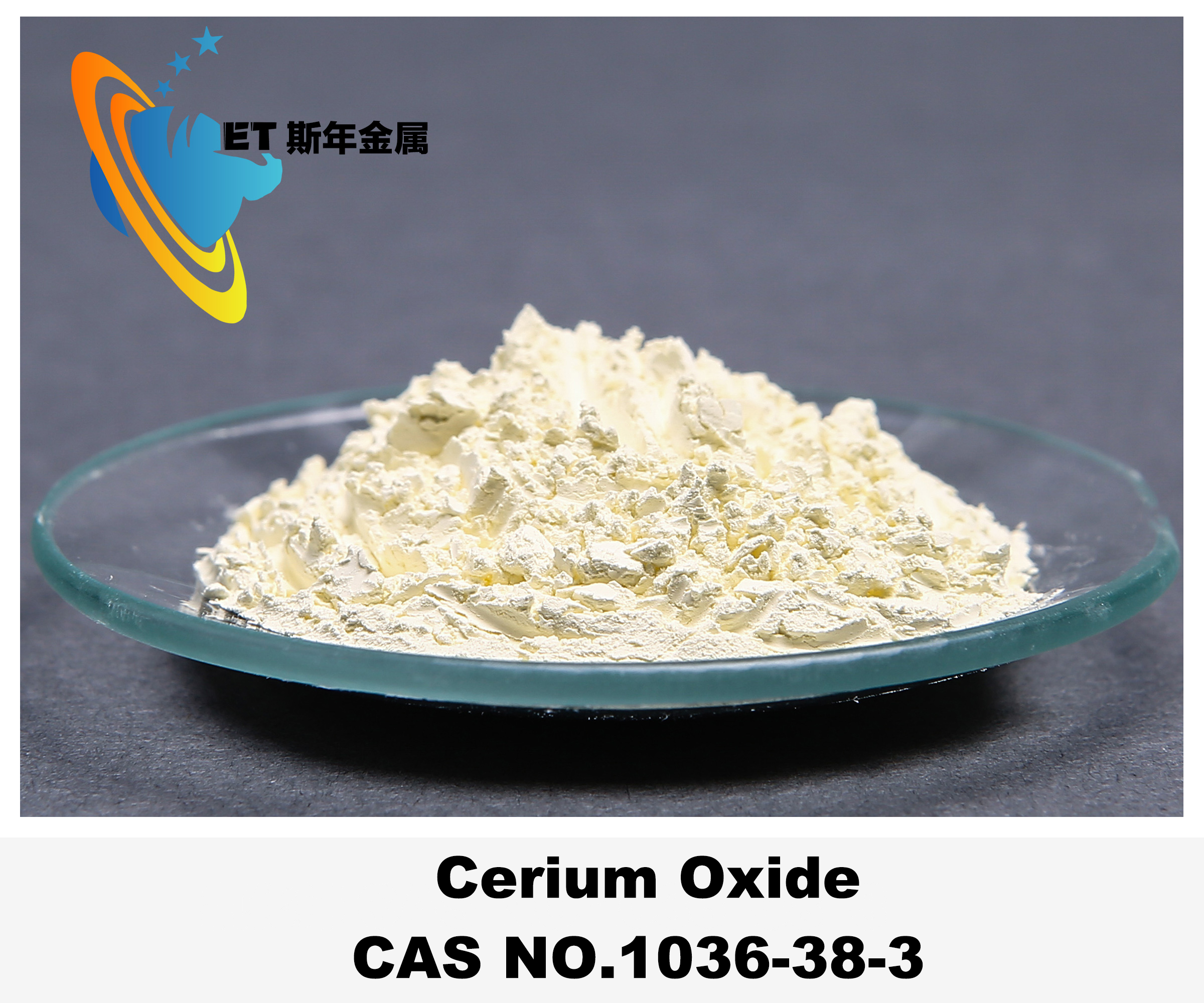 UV Protection Cerium Oxide Ceo2 99.999% Cerium Oxide Powder For Glass