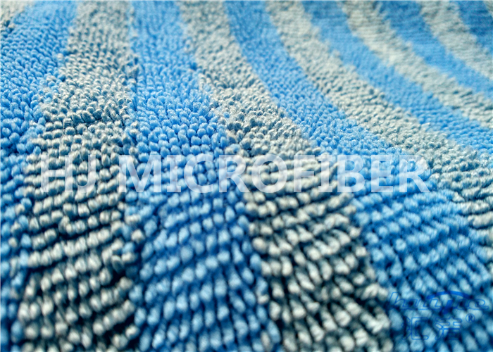 Microfiber связанное Warp голубое переплело ткань кучи для ветоши/сыпни, ткани полиэфира